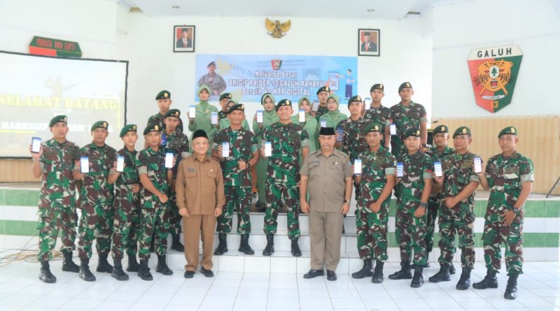 Pelayanan KTP DIGITAL Bagi Anggota TNI