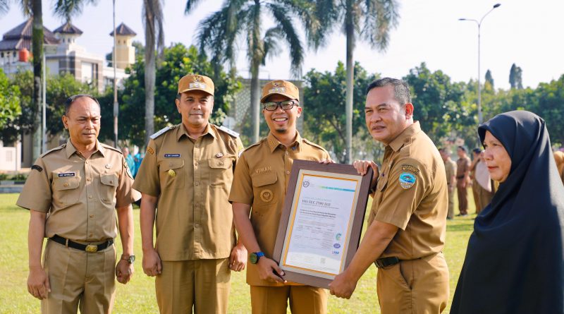 Disdukcapil Raih Sertifikat ISO 27001: Komitmen Tinggi terhadap Keamanan Informasi